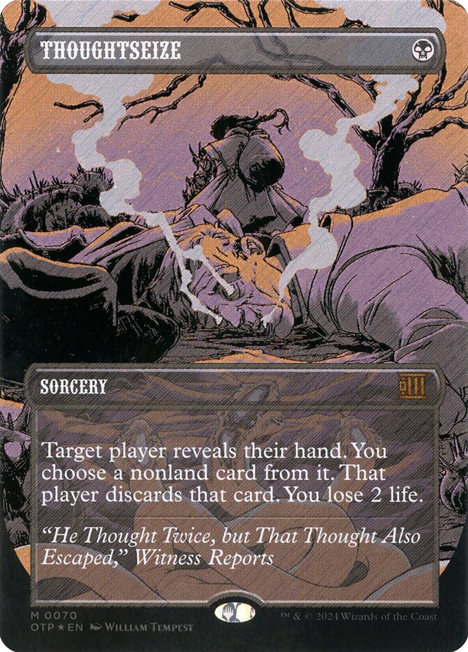 Thoughtseize (Textured Foil)