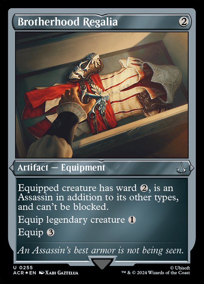 Brotherhood Regalia (Foil Etched)