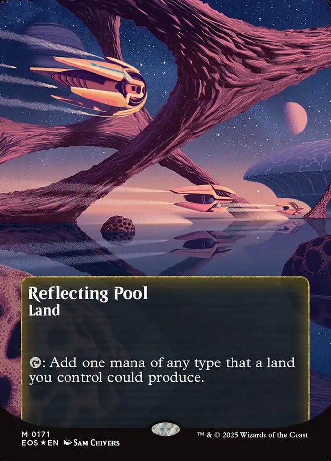 Reflecting Pool (0171) (Borderless) (Galaxy Foil)