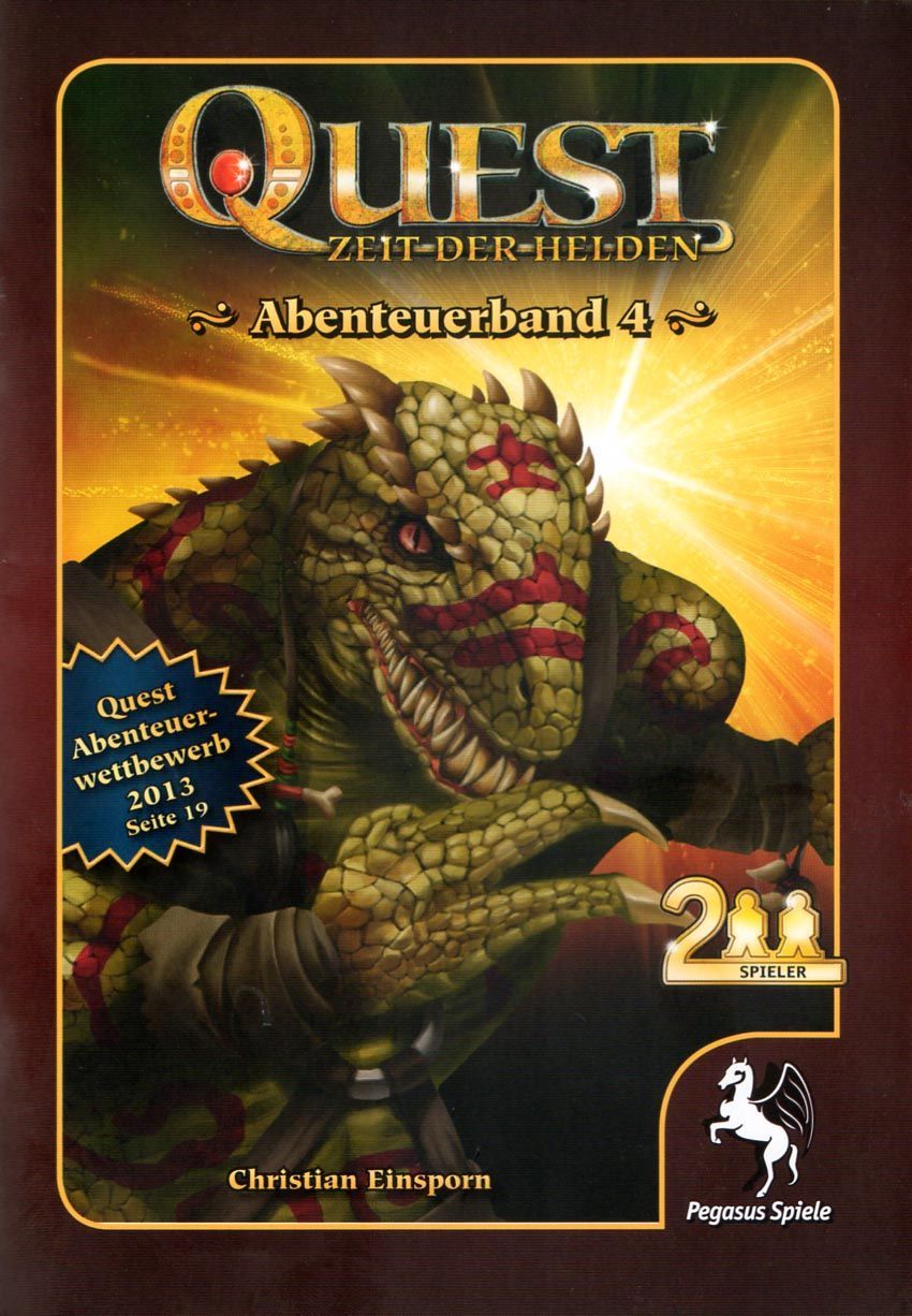 Quest: Zeit der Helden – Abenteuerband 4: Die Augen der Echse