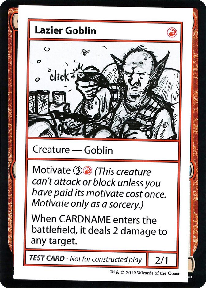 Lazier Goblin (No PW Symbol)