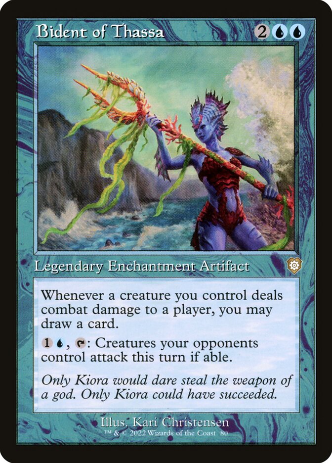 Bident of Thassa (Retro Frame)