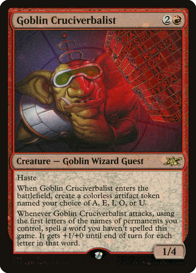 Goblin Cruciverbalist (Galaxy Foil)