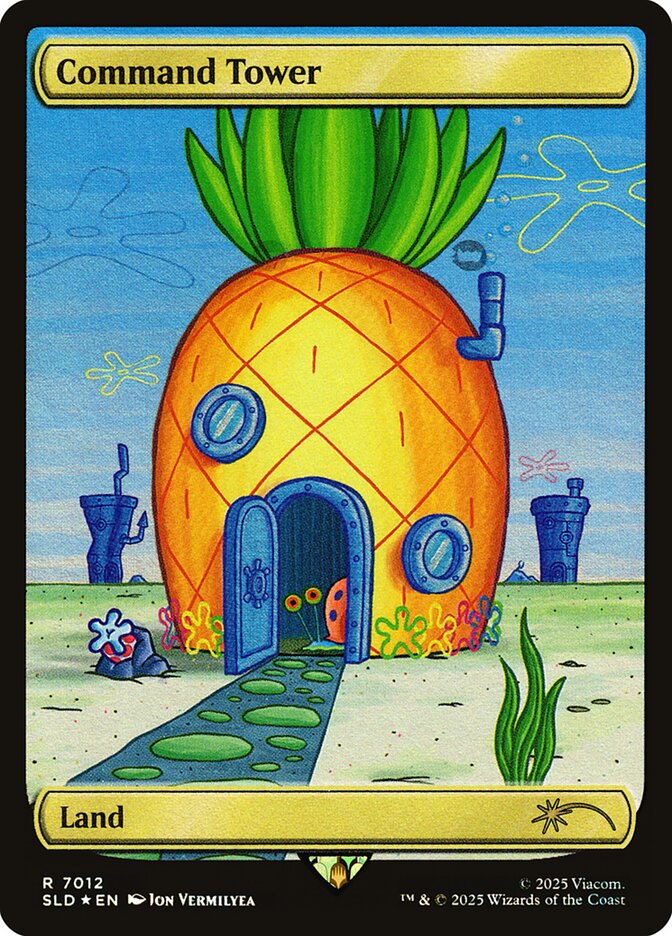 Command Tower (7012) (Rainbow Foil)