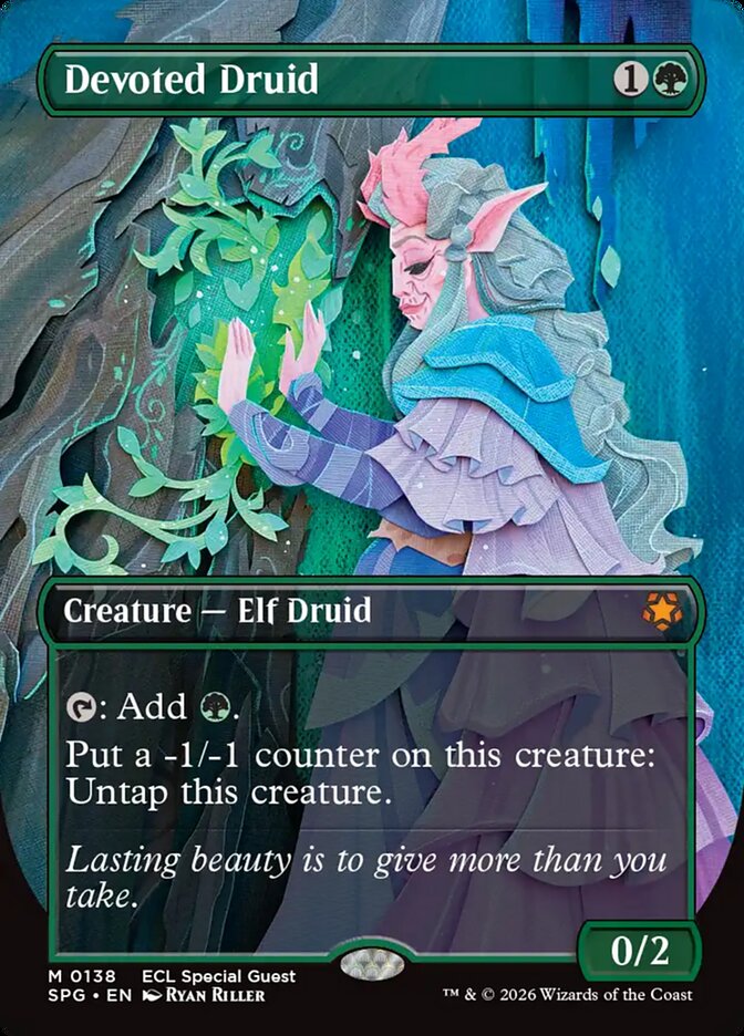 Devoted Druid (Borderless)