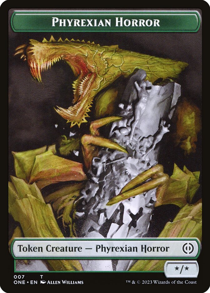 Phyrexian Horror Token (007)