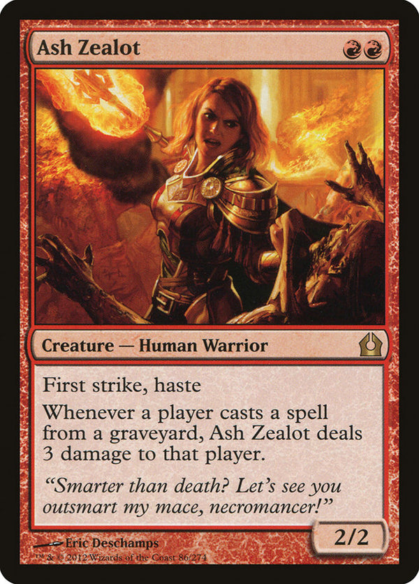 Ash Zealot (RTR 86) - Magic: The Gathering