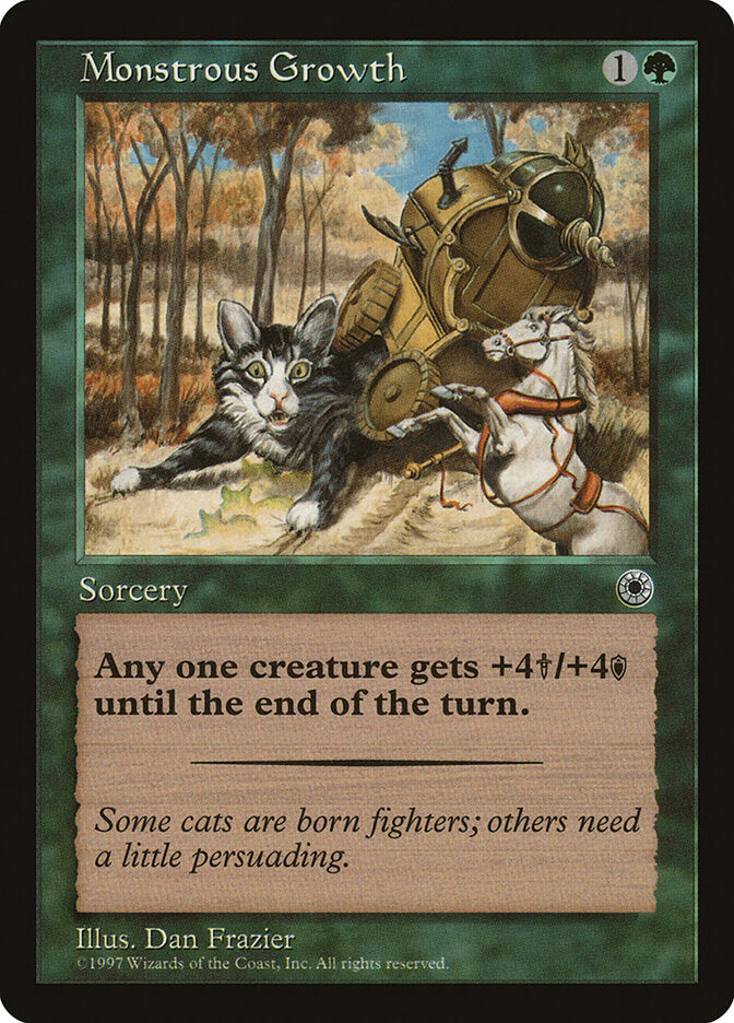 Monstrous Growth (Flavor Text)