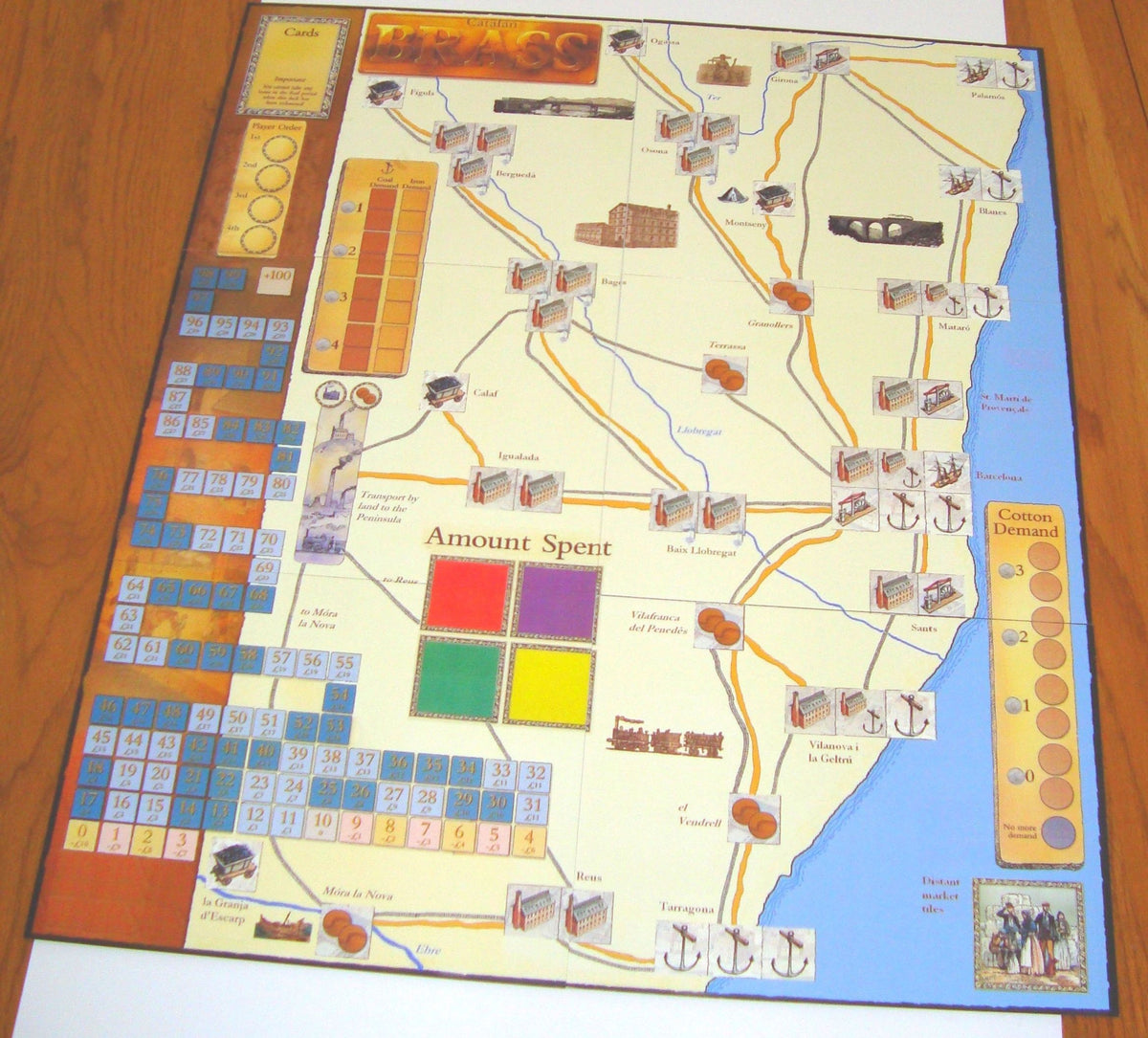 Catalonia (fan expansion for Brass)