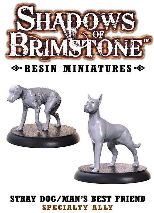 Shadows of Brimstone: Resin Specialty Ally Dogs