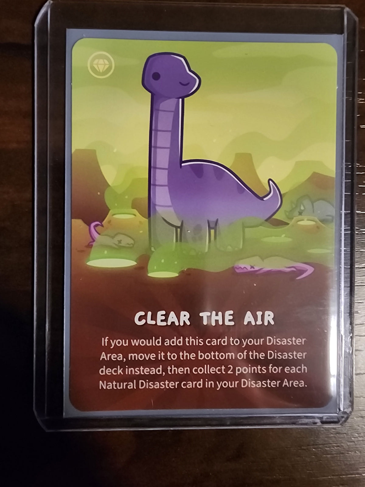 Happy Little Dinosaurs: Clear the Air Promo Card
