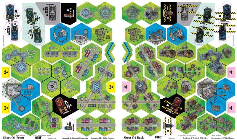 Ogre: Strategic & Tactical Objectives Sponsored Counter Sheet