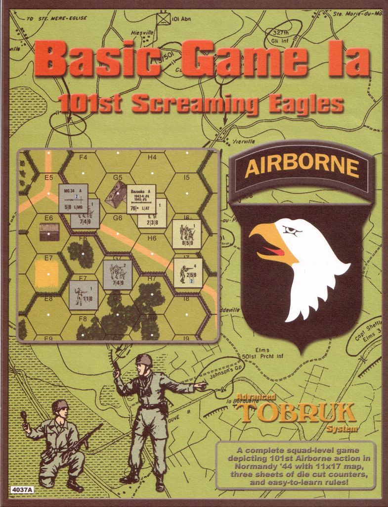 Advanced Tobruk System Basic Game 1a: Screaming Eagles
