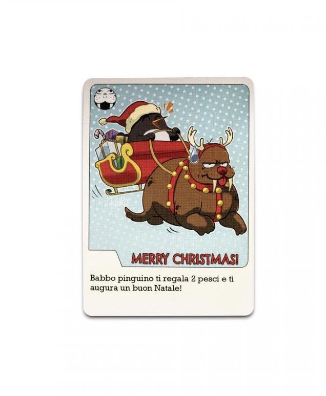 Plucky Penguins: Merry Christmas Promo Card