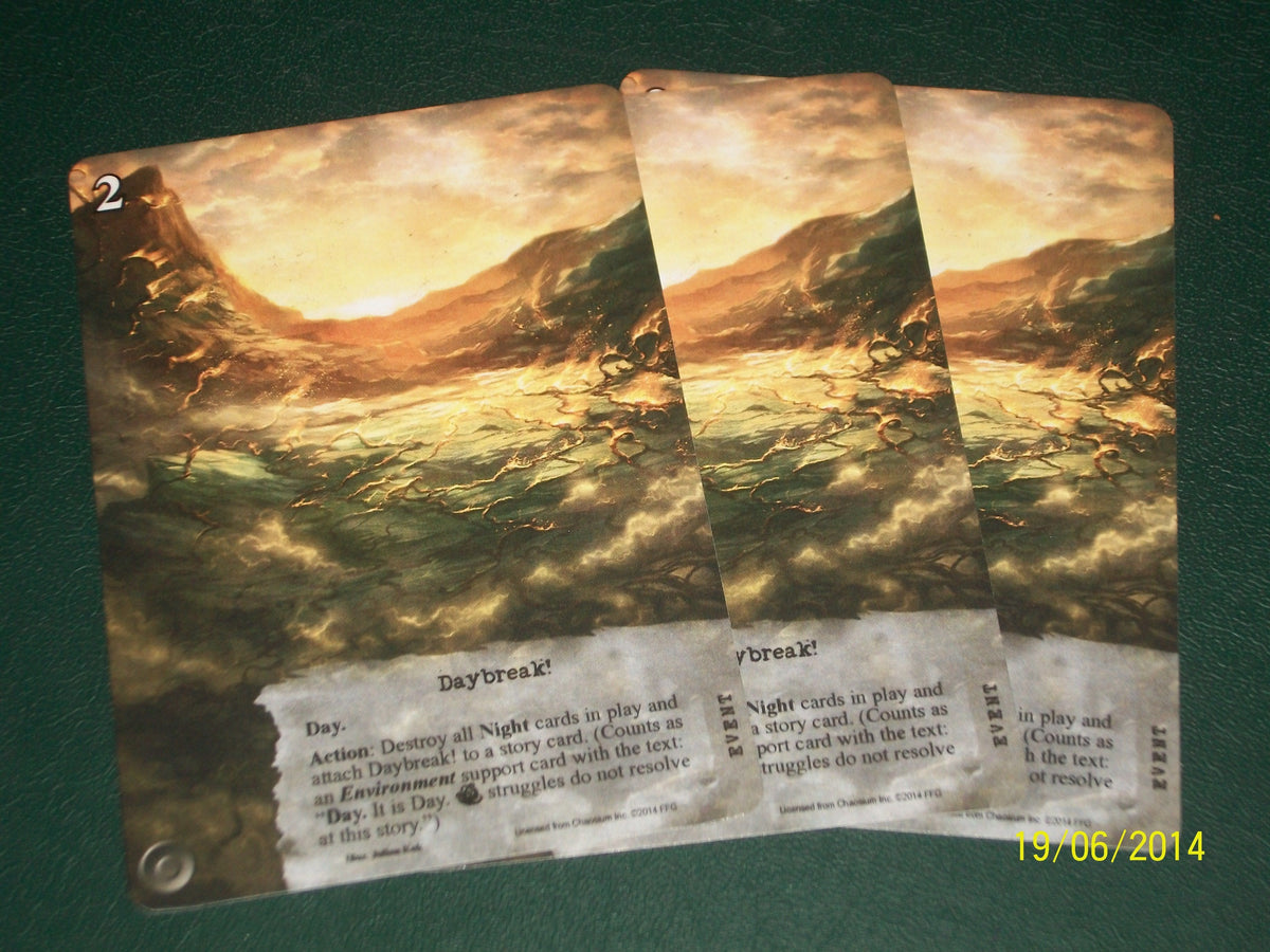 Call of Cthulhu: The Card Game – Alternate Art Daybreak!