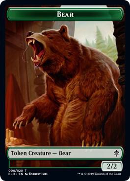 Bear // Food (016) Double-Sided Token
