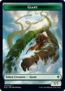 Giant // Food (017) Double-Sided Token