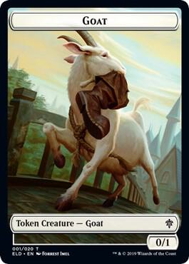 Goat // Food (016) Double-Sided Token