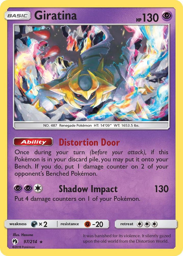 Giratina - 97/214 - Pokémon
