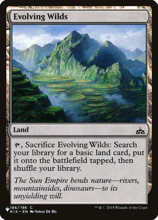 Evolving Wilds (RIX)