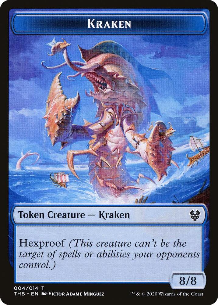 Kraken // Satyr Double-Sided Token