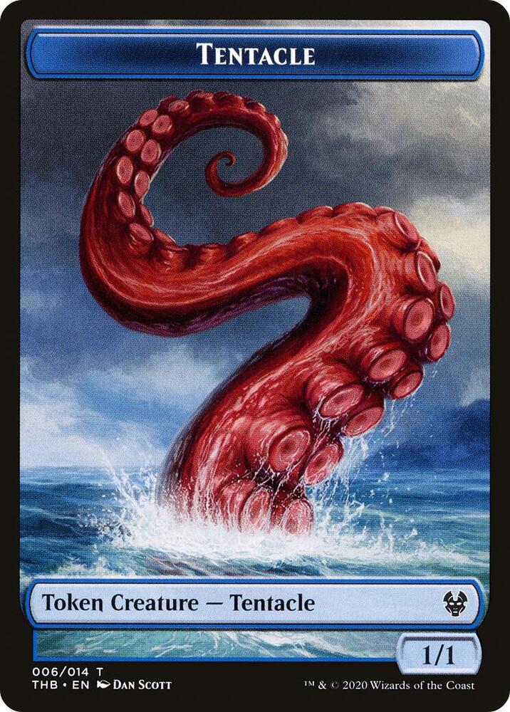 Tentacle // Satyr Double-Sided Token