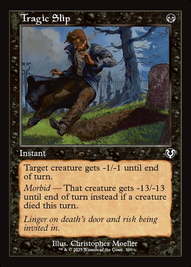 Tragic Slip (Retro Frame)