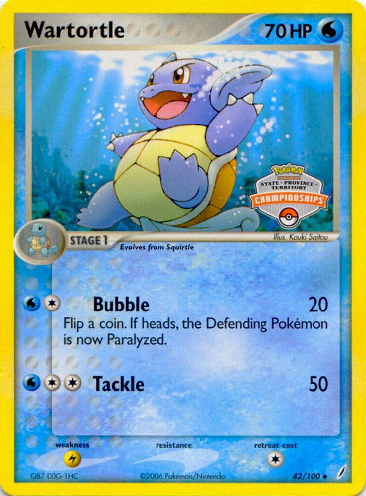 Wartortle - 42/100 (State Championships)