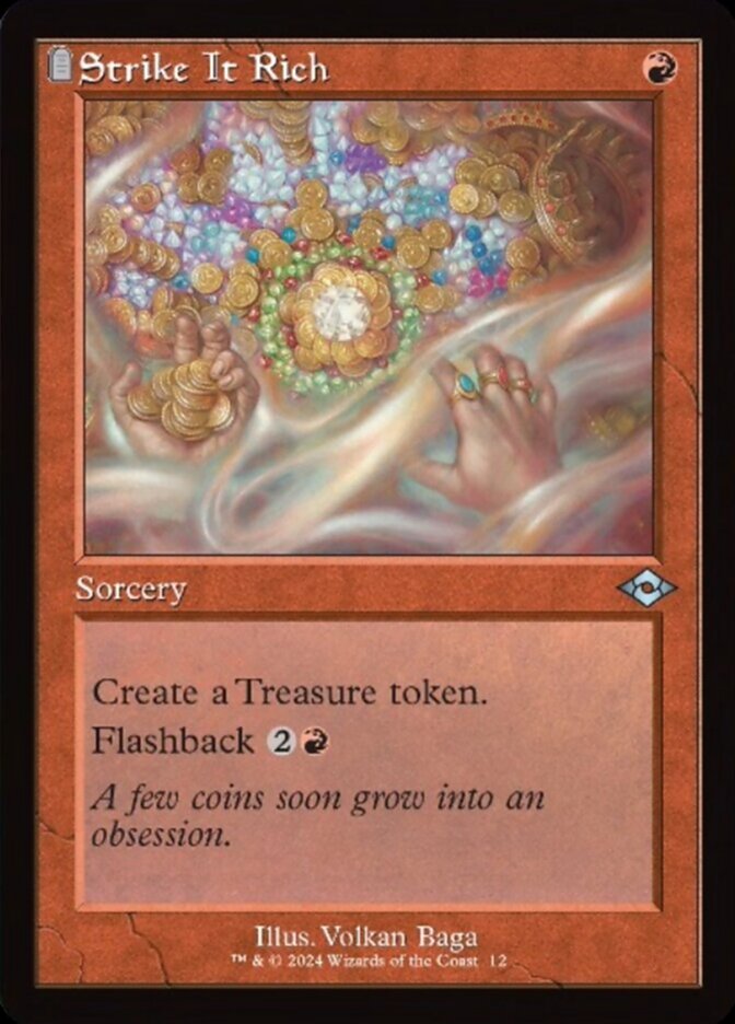 Strike It Rich (Retro Frame)
