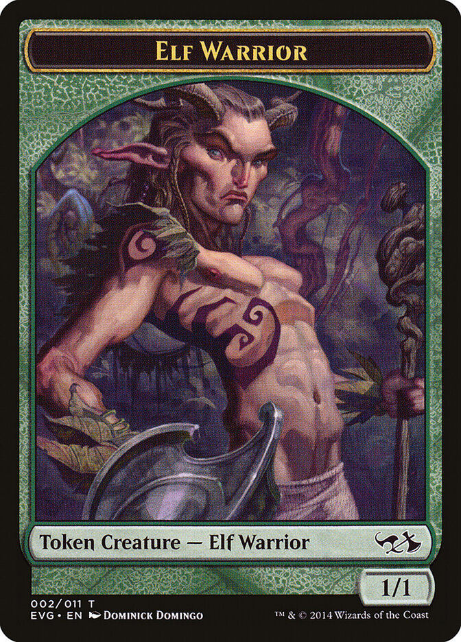 Elf Warrior Token