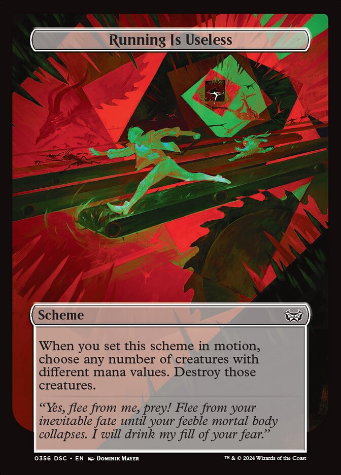 Running Is Useless (Full Art)