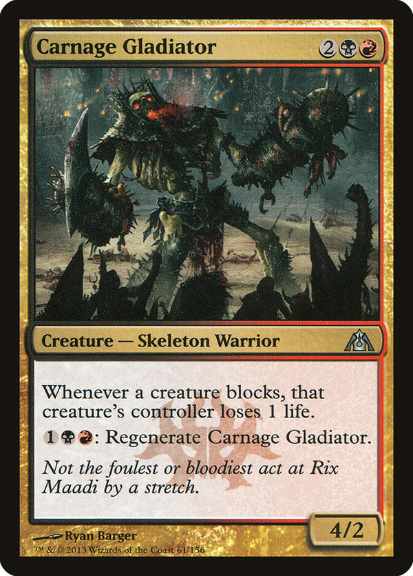 Carnage Gladiator - Magic: The Gathering