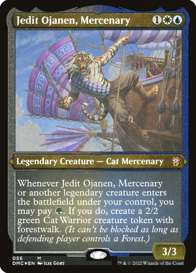 Jedit Ojanen, Mercenary (Foil Etched)