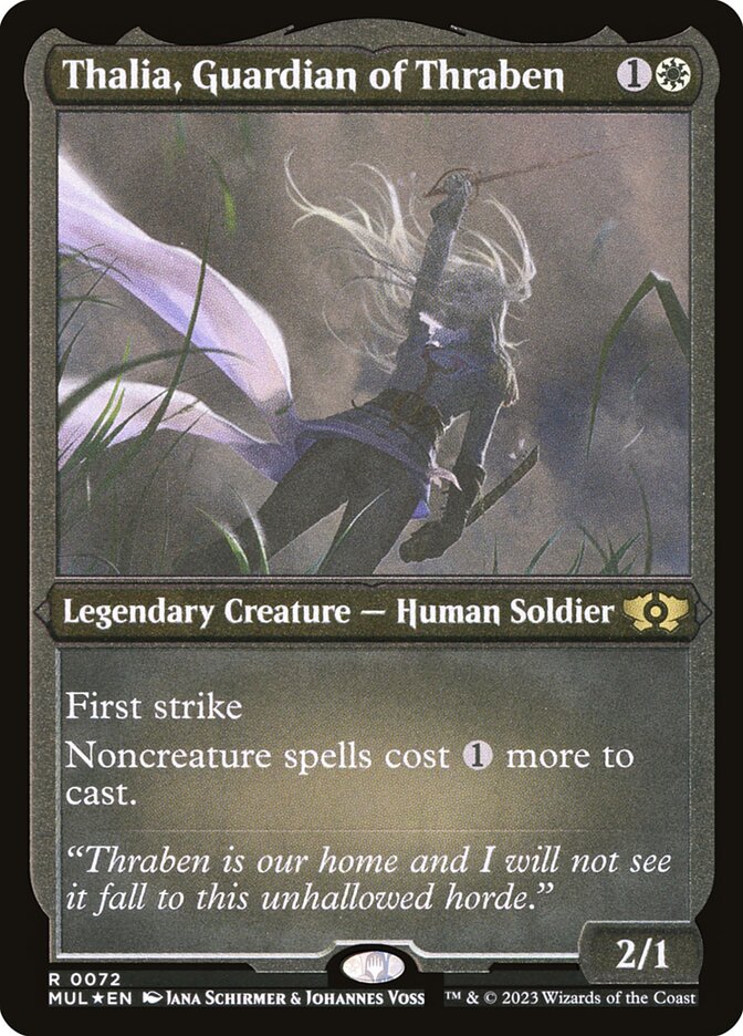 Thalia, Guardian of Thraben (Foil Etched)
