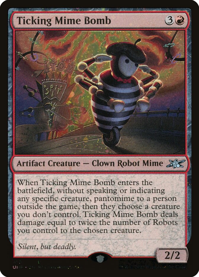 Ticking Mime Bomb (Galaxy Foil)