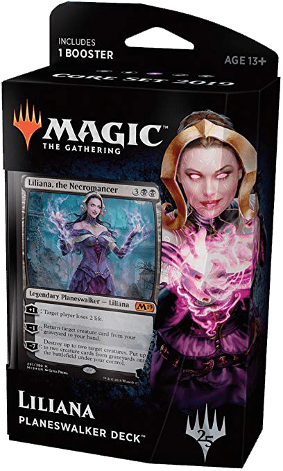 Magic: The Gathering – Core Set 2019 Planeswalker Deck: Liliana, the Necromancer