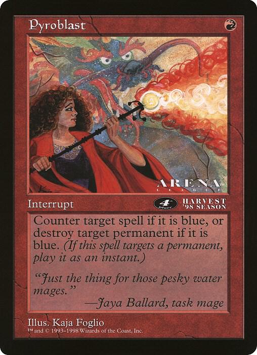 Pyroblast (4th Place) (Arena League)