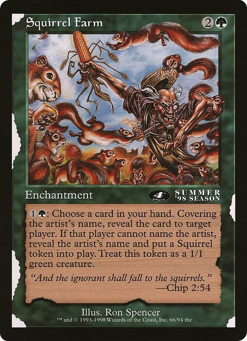 Squirrel Farm (4th Place) (Arena League)