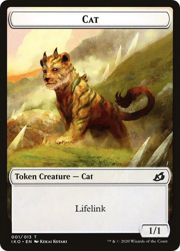 Cat // Human Soldier (004) Double-Sided Token - Magic: The Gathering