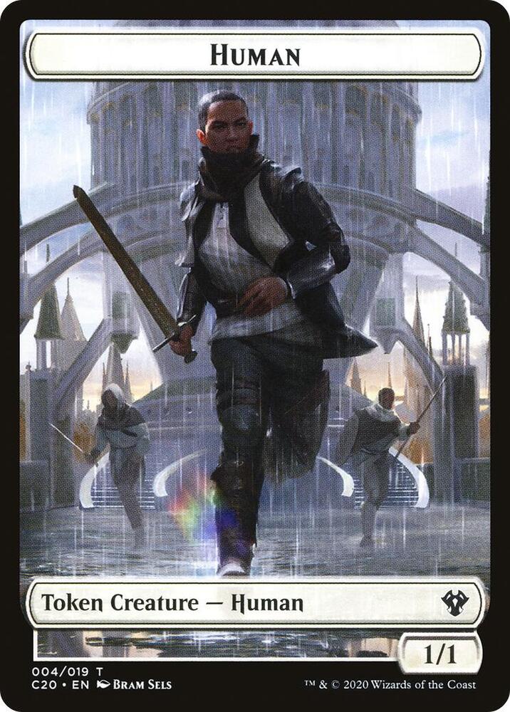 Human // Treasure Double-Sided Token