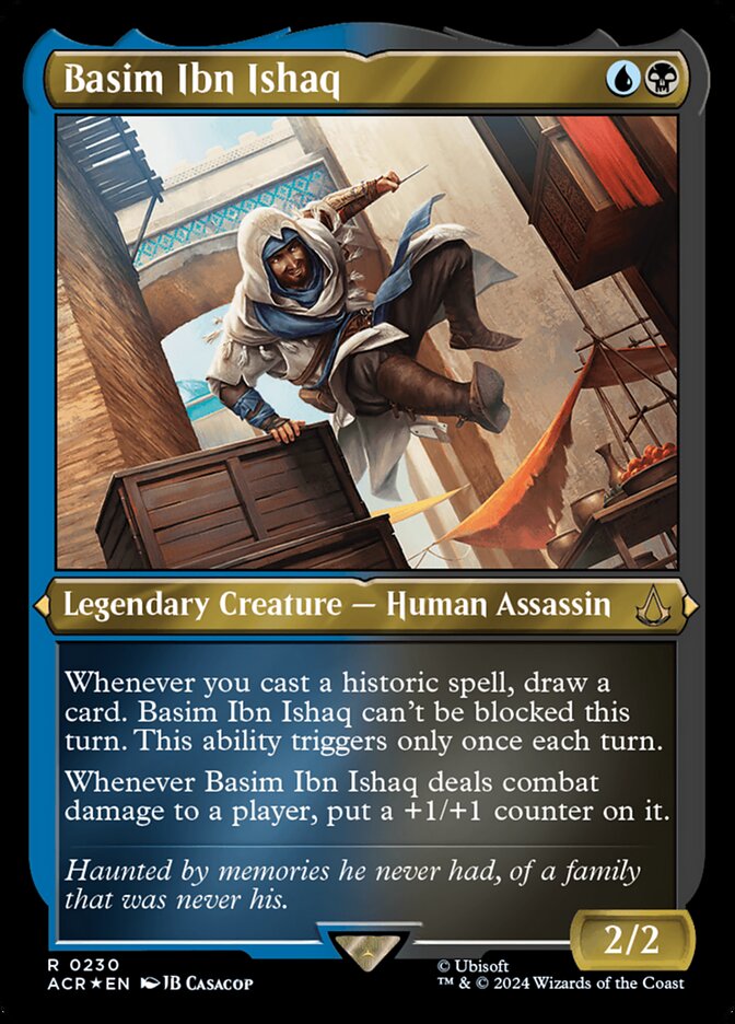 Basim Ibn Ishaq (Foil Etched)