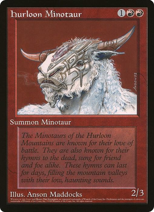 Hurloon Minotaur (Wizards of the Coast Caravan Tours)