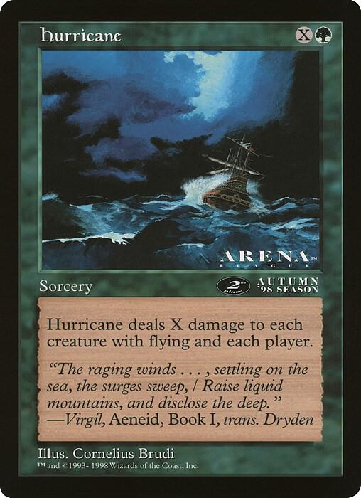 Hurricane (2nd Place) (Arena League)