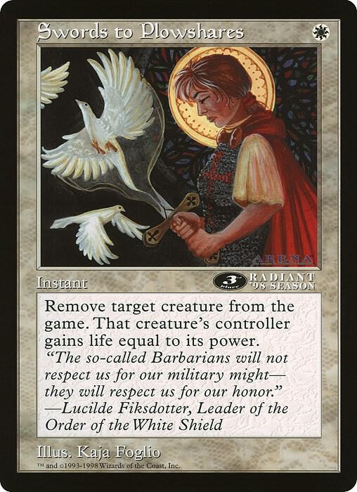 Swords to Plowshares (3rd Place) (Arena League)