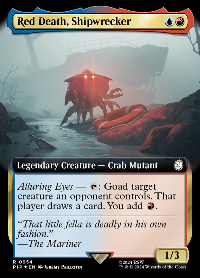 Red Death, Shipwrecker (Extended Art) (Surge Foil)
