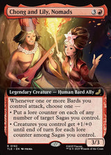Chong and Lily, Nomads (Extended Art) - Magic: The Gathering