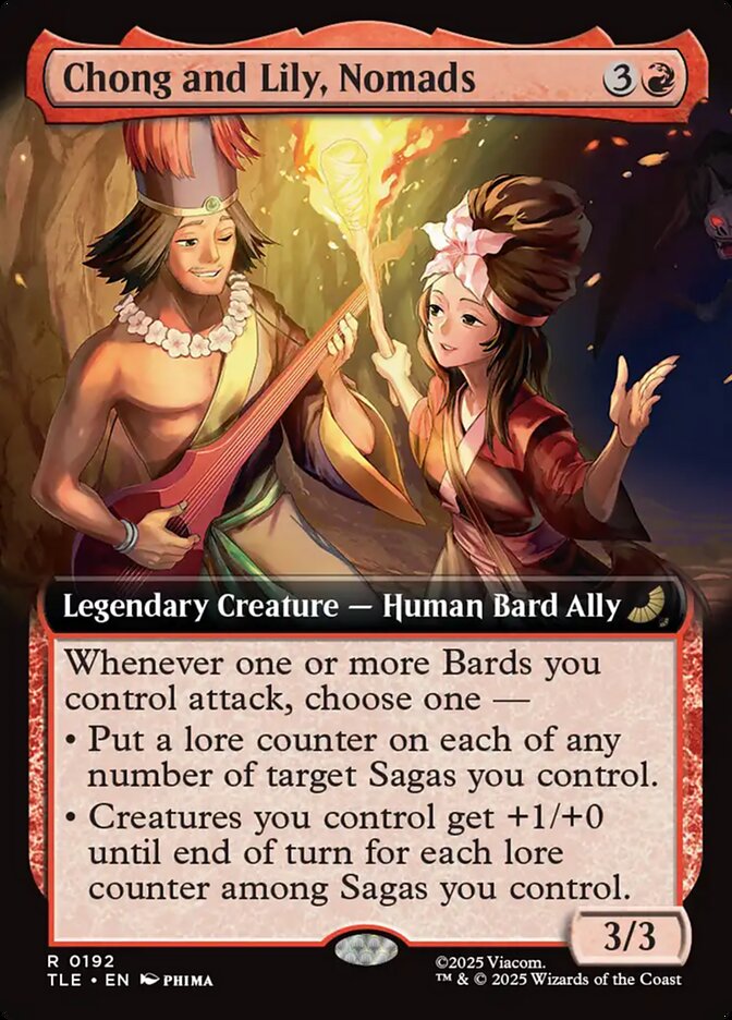 Chong and Lily, Nomads (Extended Art)