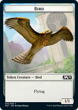 Bird // Cat (020) Double-Sided Token