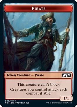 Pirate // Weird Double-Sided Token
