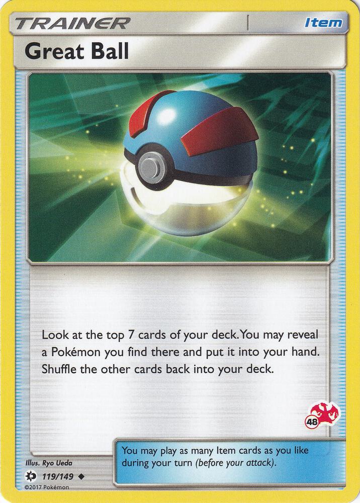 Great Ball - 119/149 (#48 Charizard Stamped)